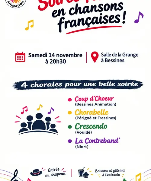 Soirée Festive en chansons françaises